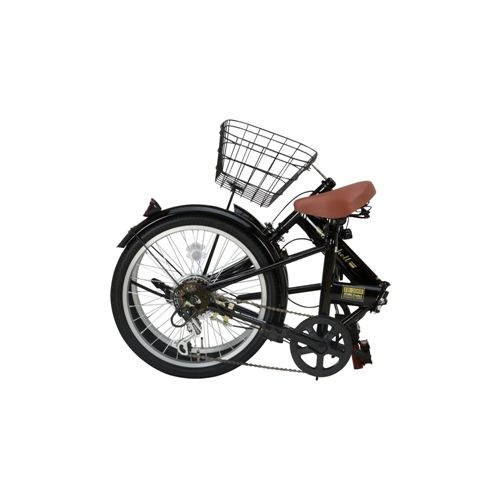 レイチェル(Raychell) FB-206R 20インチ 6段変速 折畳自転車 ブラック