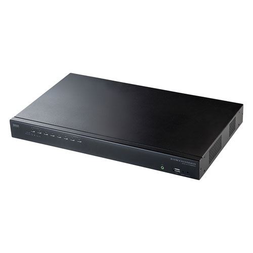 サンワサプライ SW-KVM8HU HDMI対応パソコン自動切替器 8:1