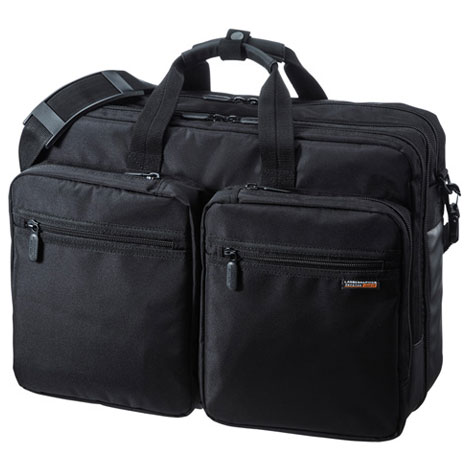 サンワサプライ BAG-3WAY22BK ブラック 3WAYビジネスバッグ 出張用 大型