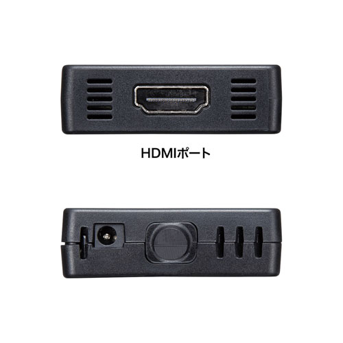 サンワサプライ USB-3H332BK HDMIポート搭載 USB3.2Gen1 3ポートハブ_4