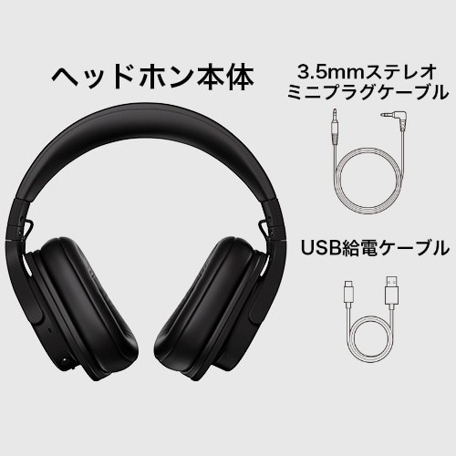 【長期保証付】ヤマハ(YAMAHA) YH-L500A-B ブラック Bluetoothヘッドホン コンテンツを立体的な音場で楽しめるホームシアターヘッドホン_4
