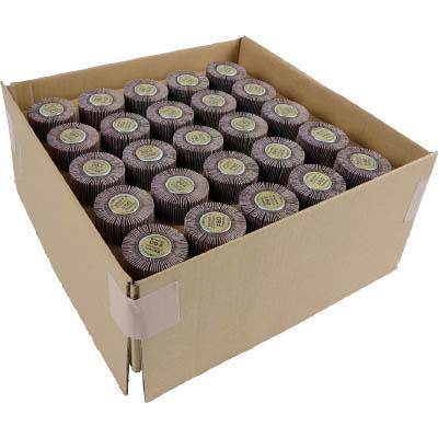 トラスコ中山 UF2525-60-50P フラップホイル外径φ25×厚み25×軸径6 60＃ 50個入