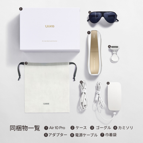 Ulike(ユーライク) UI20GP Ulike ユーライク 光美容器 Ulike Air10 Pro IPL VIO対応 ムダ毛 痛みレス 瞬間冷却 自動連射モード 髭 男女兼用_7