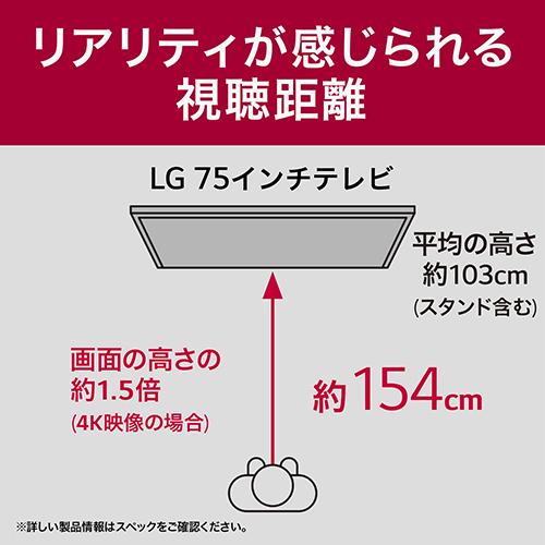 【標準設置料金込】LGエレクトロニクス(LG) 75QNED85TJA 4K 75V型 量子ドット QNED液晶テレビ_11