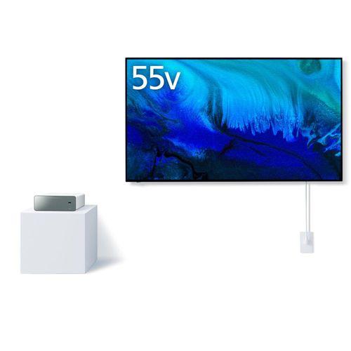 【長期5年保証付】パナソニック(Panasonic) TH-55LW2 ホワイト VIERA 55V型 4K有機ELウォールフィットテレビ 2TB内蔵HDDモデル