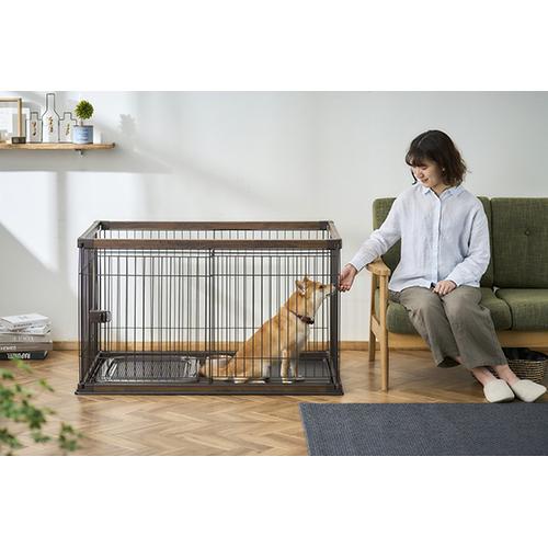 CAGE ペット用品 美品トレー付き木製ケージ NEO CG-0007 ライト 木製