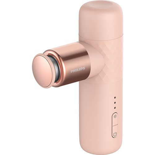 フィリップス(PHILIPS) PPM7302PK ピンク ミニ筋膜リリースガン マッサージガン ハンディガン 小型 コンパクト マッサージ機 売れ筋 軽量 温感機能_1