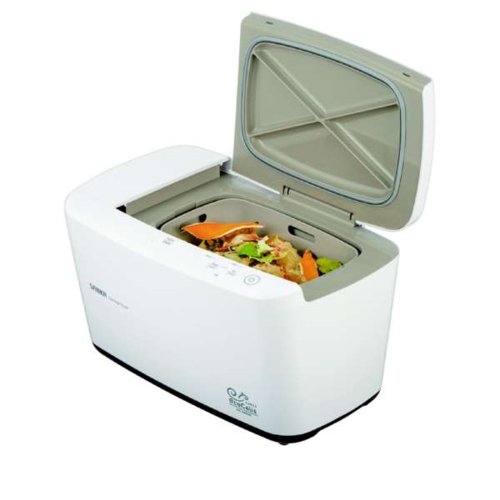 サンカ 生ごみ処理機 EcoCalis 温風乾燥式 SDG-3000-WH　生ごみ減量乾燥機 生ゴミ処理機 生ゴミ乾燥機 静音 キッチン 畑 肥料 消臭