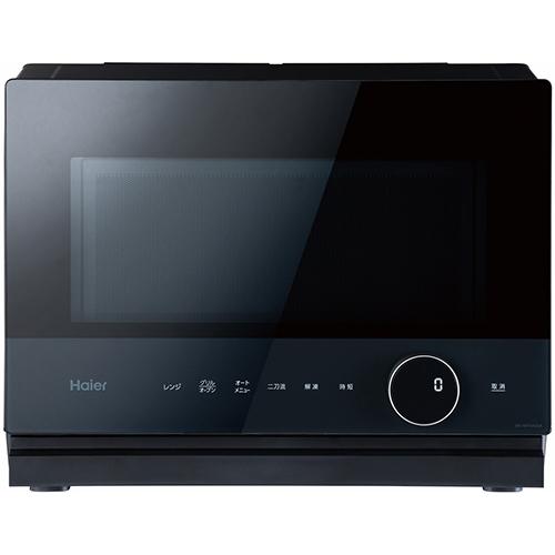 【長期保証付】ハイアール(Haier) JM-WFVH26A-K ブラック Milaly オーブンレンジ 角皿式スチーム