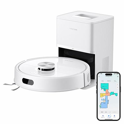 【長期保証付】ロボロック(Roborock) ROBOROCK  Q7T+ Q7TP02-04 ロボット掃除機 吸引力 10000Pa 自動ゴミ収集 高性能紙パック