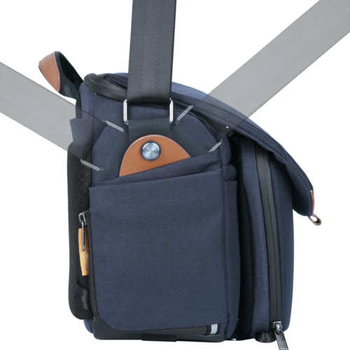バンガード(VANGUARD) VEO CITY S38 NV ネイビー ショルダーバッグ 約14L レインカバー付き 内寸380×265×120mm_13