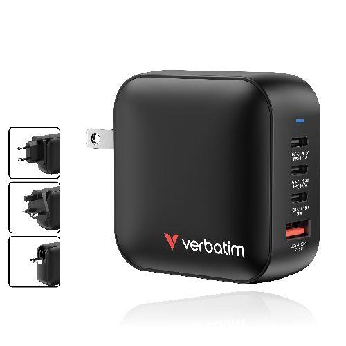 Verbatim(バーベイタム) MGAN100-4V1 ブラック PD充電器 100W_3
