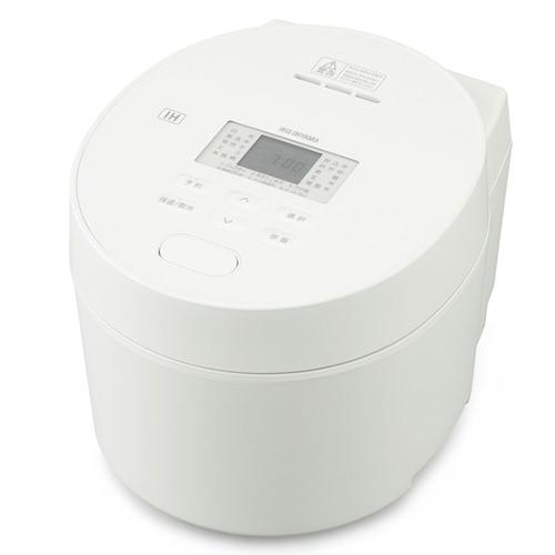 【長期保証付】アイリスオーヤマ(Iris Ohyama) RC-ISA30-W ホワイト IHジャー炊飯器 3合
