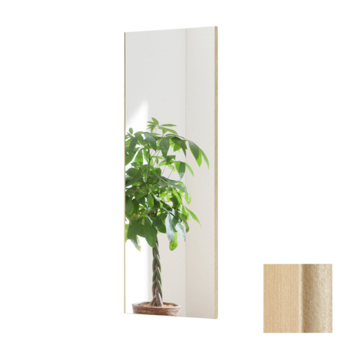 リフェクス 軽くて割れないミラー 鏡 吊式姿見 メープル REFEX 【代引不可/北海道・沖縄・離島配送不可】