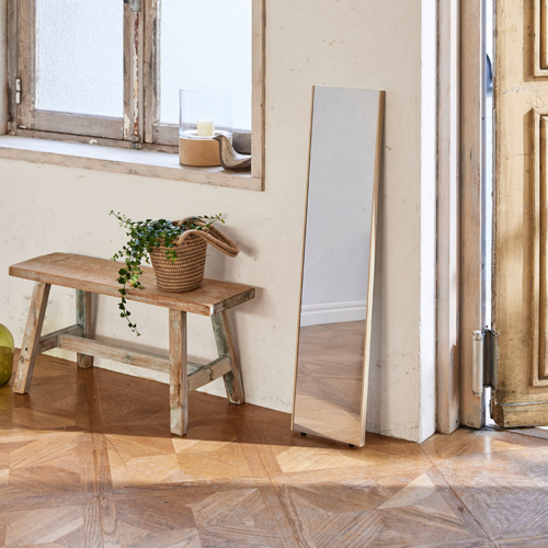 リフェクス 軽くて割れないミラー 鏡 みだしなみミラー メープル REFEX