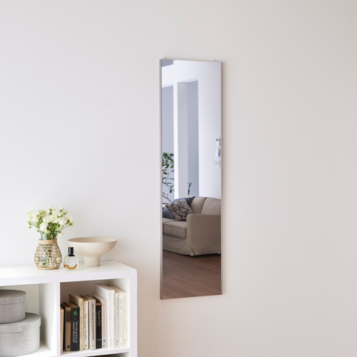 リフェクス 軽くて割れないミラー 鏡 リフェクス バリエ スタンダード グレイッシュブラウン REFEX 【代引不可/北海道・沖縄・離島配送不可】