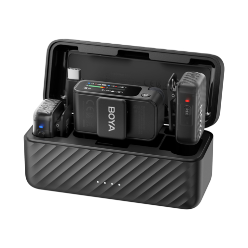 BOYA(ボーヤ) BOYAMIC2 2.4GHzワイヤレスマイク AIノイズキャンセリング搭載 32bit float 録音対応 国内正規品