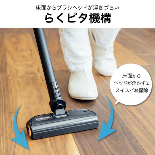 新製品　三菱　スティッククリーナー　紙パック式　HC-JK2E-B 三菱電機、紙パック式を採用したコードレススティッククリーナー