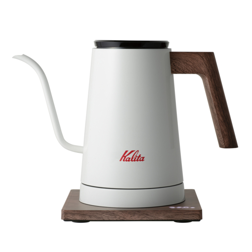 カリタ(Kalita) KEDP-600 電気ケトル ホワイト 600ml 温度調節可 グースネック 細口ノズル