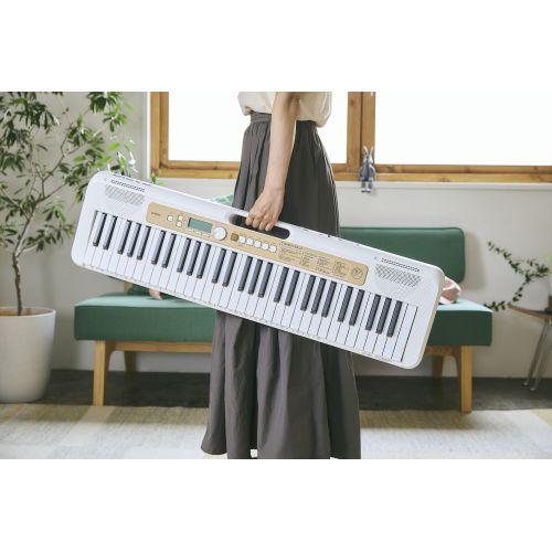 CASIO(カシオ) LK-340 ホワイト Casiotone 光ナビゲーションキーボード