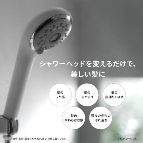 パナソニック(Panasonic) EH-SH50-W ホワイト ファインバブルシャワーヘッド ファインベール 美肌 美髪 メイク汚れ うるおい ５モード
