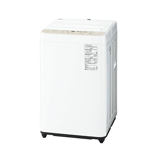 【長期保証付】パナソニック(Panasonic) NA-F6B5-C ライトベージュ 全自動洗濯機 洗濯6kg