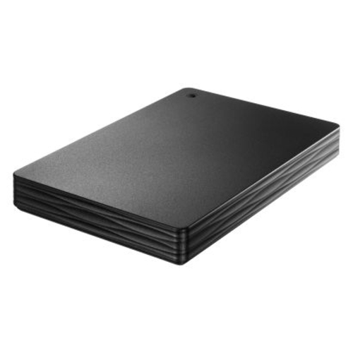 IODATA(アイ・オー・データ) HDPH-UTV2K USB 5Gbps(USB 3.2 Gen1)対応 ポータブルハードディスク 2TB テレビ録画 ブラック