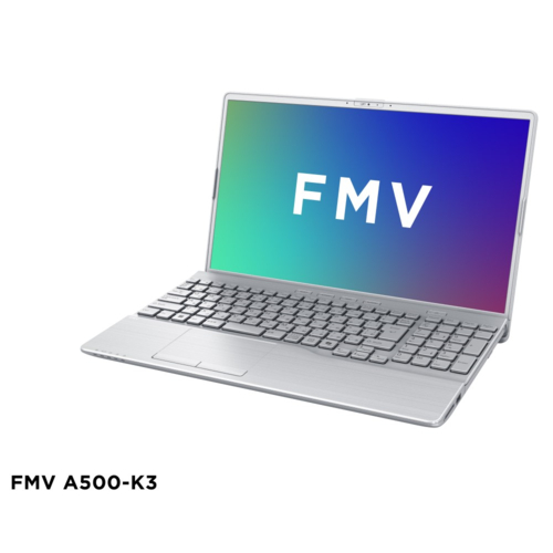【長期保証付】富士通(FUJITSU) FMV Note A FMVA500K3S 15.6型 Win11Home Ryzen5 メモリ16GB SSD256GB OfficeH&B2024 ファインシルバー A500-K3