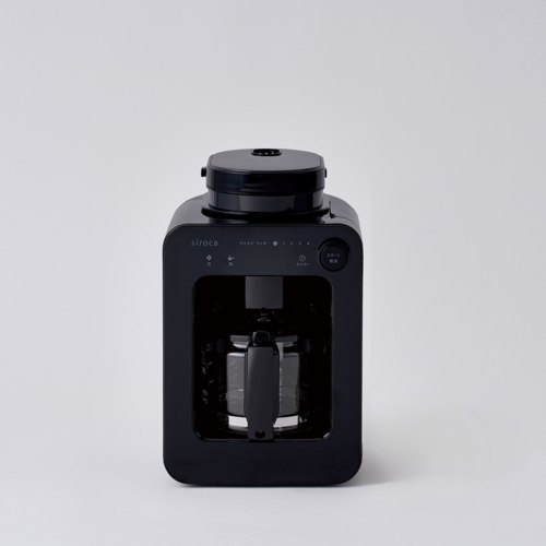 【長期保証付】シロカ(siroca) 全自動コーヒーメーカー SC-A271タッチパネル式 メッシュフィルター タイマー機能 テイストを2種類から選択可能 ガラスサーバー