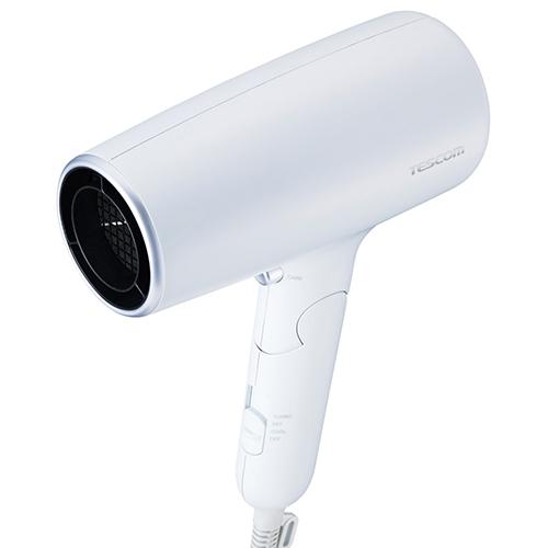 テスコム(TESCOM) TD561A-H ブルーグレー ドライヤー 速乾 大風量 プロテクトイオン 静電気抑制 髪にやさしい低温ケアモード搭載 2.0m3/分 1300W 軽量