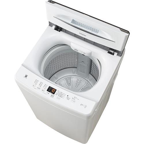 【設置＋リサイクル＋長期保証】ハイアール(Haier) JW-U61C-W ホワイト 全自動洗濯機 上開き 洗濯6kg_8