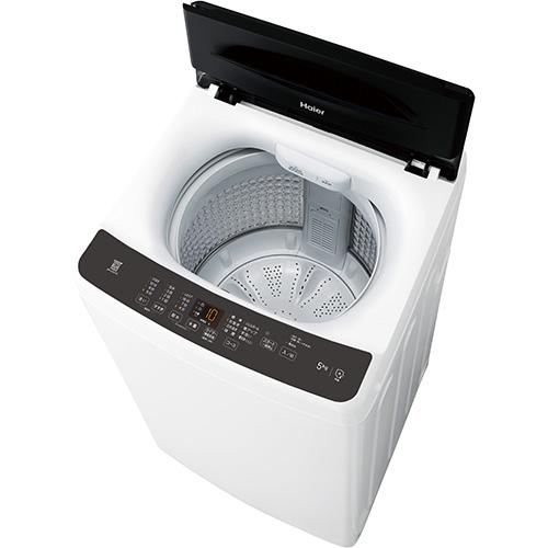 【設置】ハイアール(Haier) JW-U50C-K ブラック 全自動洗濯機 上開き 洗濯5kg_8