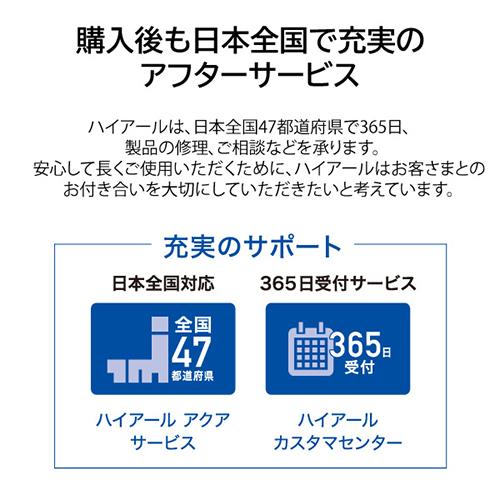 【取りつける】ご機嫌アール(Haier) JB-SR51A-C 象牙色 ちょっとの間式 温水洗いもの便座 ちょっとの間式 遠隔操作付