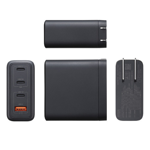 サンワサプライ ACA-PD104BK USB PD対応AC充電器 PD100W・C×3+A×1_15