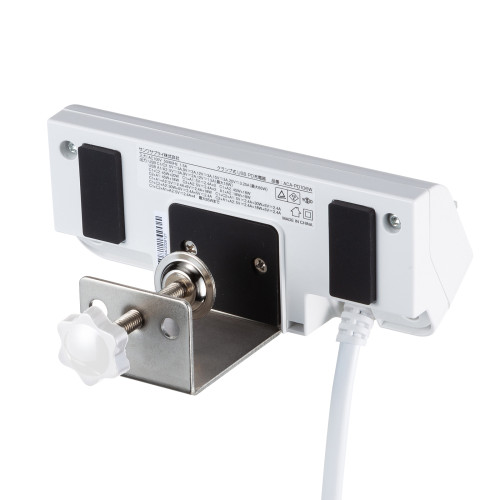 サンワサプライ ACA-PD106W USB PD対応クランプ式AC充電器 PD65W・C 