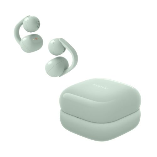 ソニー(SONY) WF-LC900-G グリーン LinkBuds Clip イヤーカフ型完全ワイヤレスイヤホン リスニングモード切替 IPX4防水