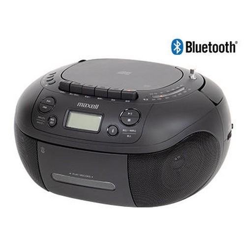マクセル(maxell) MXCR-200 Bluetooth相応うCDラジオカセットレコーダー CDラジカセ USB記憶装置・microSD歌留多生まれ変わり 吹き込み能力のある