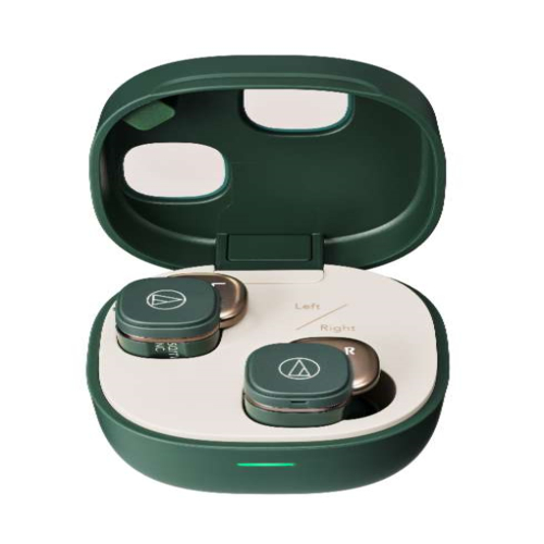 オーディオテクニカ(audio-technica) ATH-SQ1TW2NC-GR フォレストグリーン 完全ワイヤレスノイズキャンセリングイヤホン_1