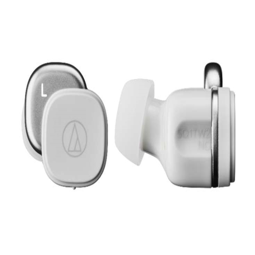 【長期保証付】オーディオテクニカ(audio-technica) ATH-SQ1TW2NC-GY グレー 完全ワイヤレスノイズキャンセリングイヤホン