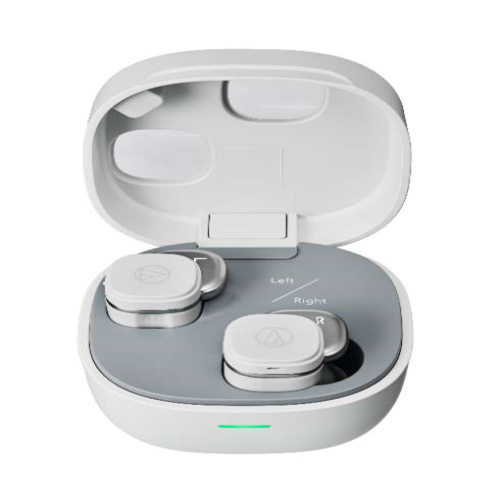 【長期保証付】オーディオテクニカ(audio-technica) ATH-SQ1TW2NC-GY グレー 完全ワイヤレスノイズキャンセリングイヤホン