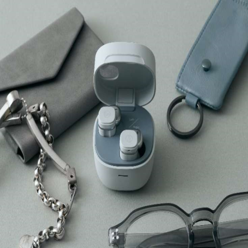 【長期保証付】オーディオテクニカ(audio-technica) ATH-SQ1TW2NC-GY グレー 完全ワイヤレスノイズキャンセリングイヤホン