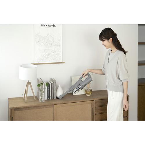 【長期保証付】アイリスオーヤマ(Iris Ohyama) SCD-124P-H グレー 充電式サイクロンスティッククリーナー MagiCaleena_13