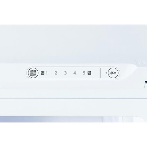 【長期保証付】アイリスオーヤマ(Iris Ohyama) IUSN-S6A-W 1ドア ホワイト スリム冷凍庫 スキマックス 右開き 64L 幅356mm_3