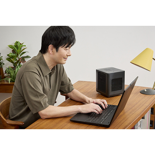 ショップジャパン ここひえ R8 ブラック CCH8BKWS 省エネ小型クーラー