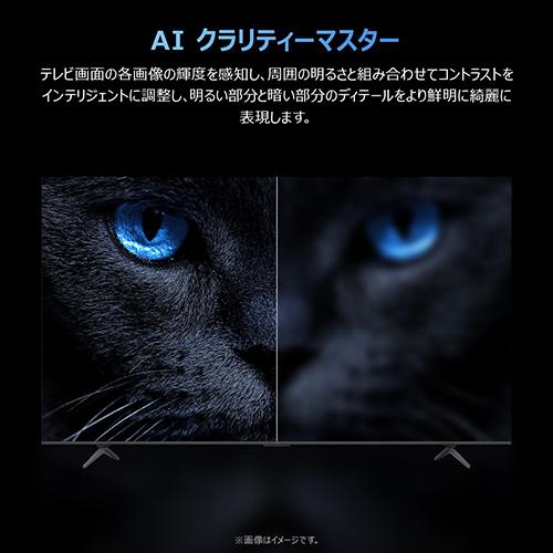 【長期保証付】TCL(ティーシーエル) 55T6D 55V型 4K 量子ドットQLED液晶テレビ Google TV_12