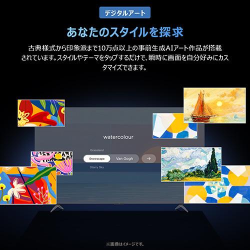 【長期保証付】TCL(ティーシーエル) 55T6D 55V型 4K 量子ドットQLED液晶テレビ Google TV_19