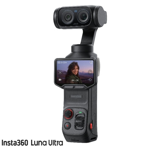 Insta360 Insta360 Luna Ultra スタンダードバンドル コズミックブラック 1インチ8Kセンサー搭載ジンバルカメラ CINSABTA-LUNAULTRA01