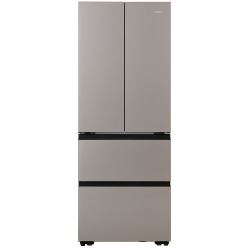 【標準設置料金込】【長期保証付】ハイアール(Haier) JR-G41A-H アイボリーグレー 411L 冷凍冷蔵庫 観音開き 4ドア 幅70cm