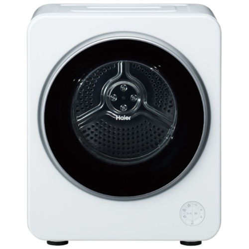 【設置】ハイアール(Haier) JZ-K40A-W ホワイト 4.0kg 衣類乾燥機