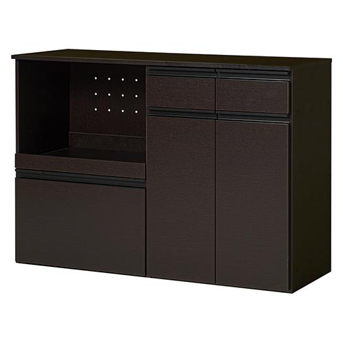 萩原(HAGIHARA) VKC-7156DBR ダークブラウン キッチンカウンター 収納庫タイプ 17,710円